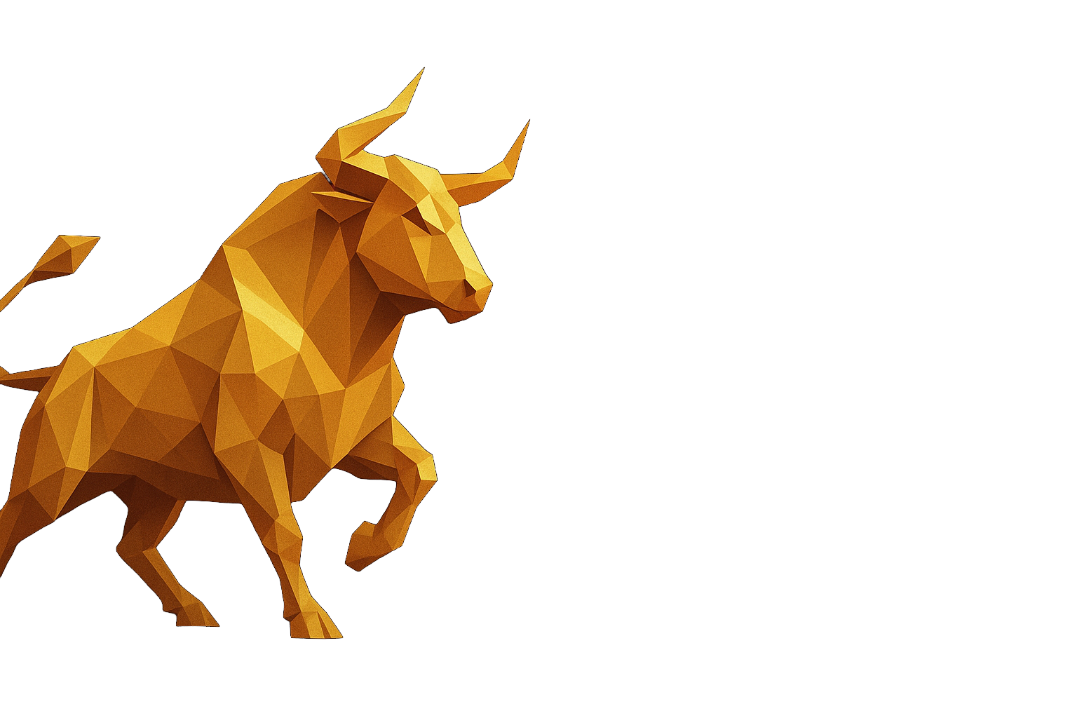 Golden geometric bull